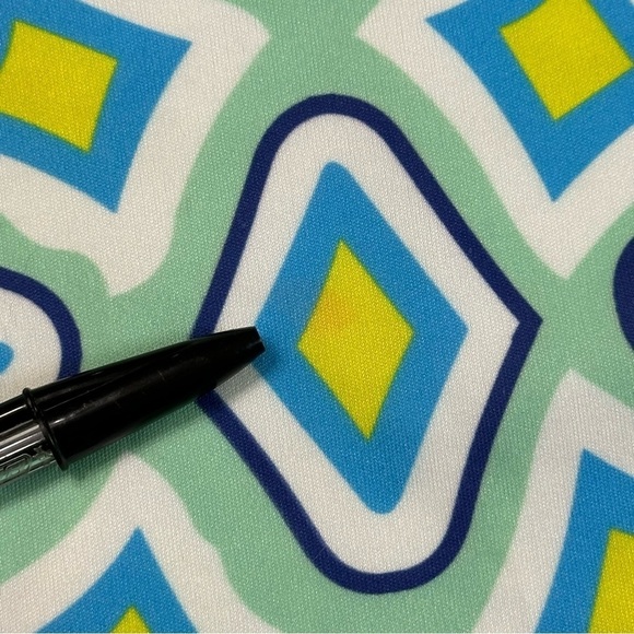 Jade Melody Tam Notch Neck Sleeveless Geometric Top Size Medium - Picture 13 of 13